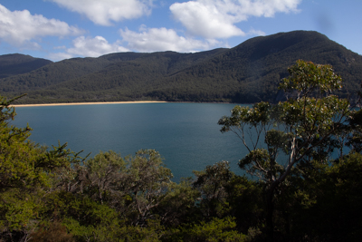 Looking back towards Sealers Cove