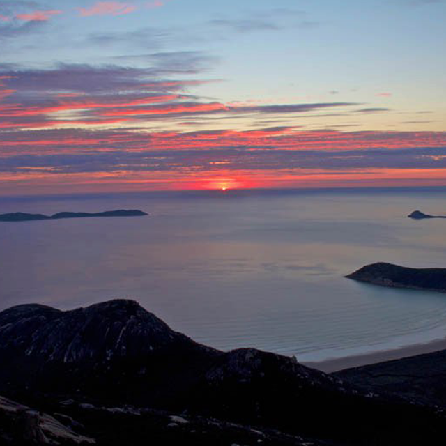 Sundset from Mount Oberon